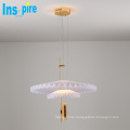 Latest modern home indoor lighting hanging metal acrylic LED pendant lamp